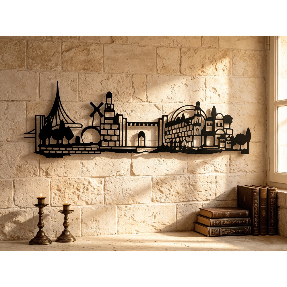 Art & Craft Hari Raya - CIFBUY Metal Duvar Sanatı Kudüs Manzarası
