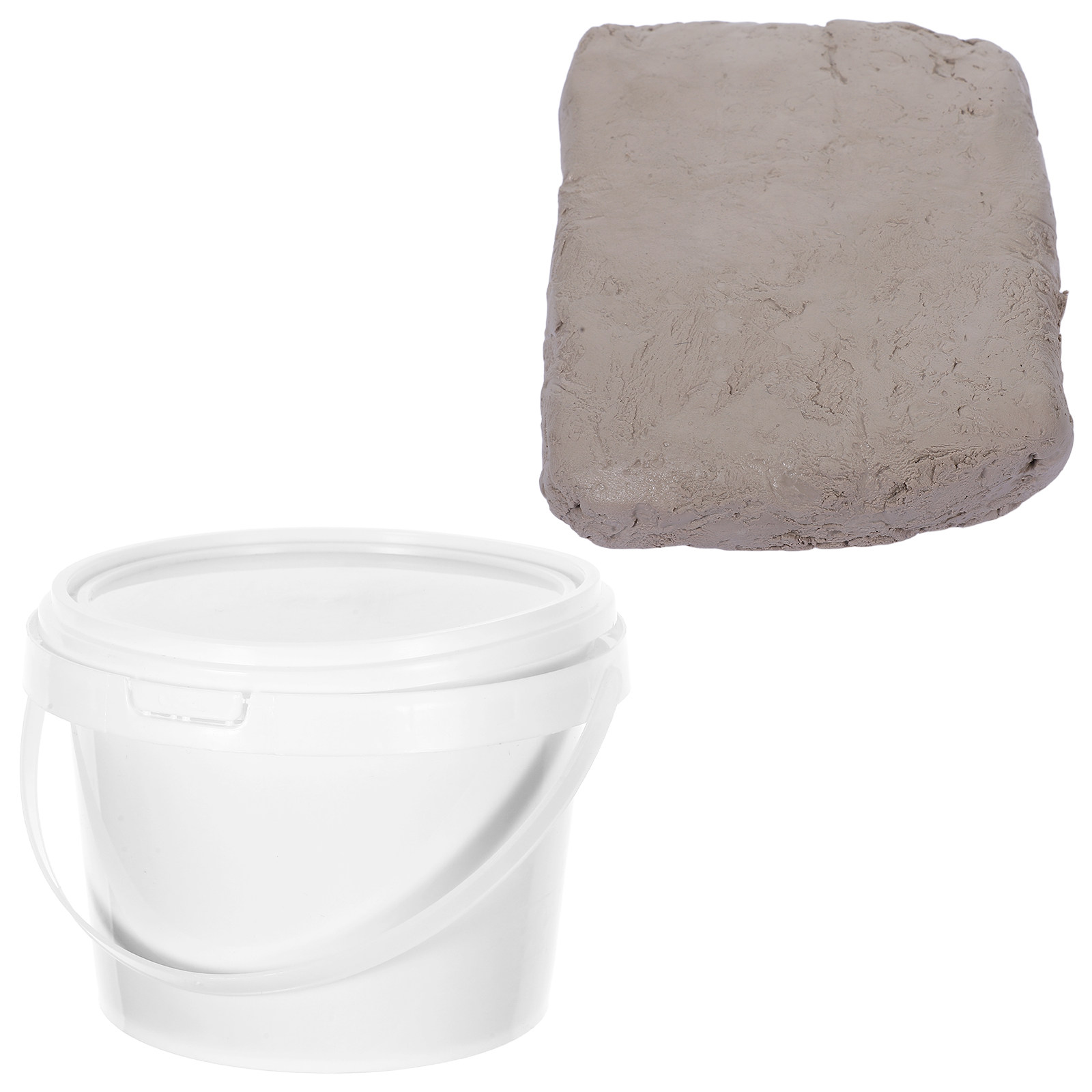 Art Craft Clay - 1 Set Beyaz Hava Kurumalı Kil,