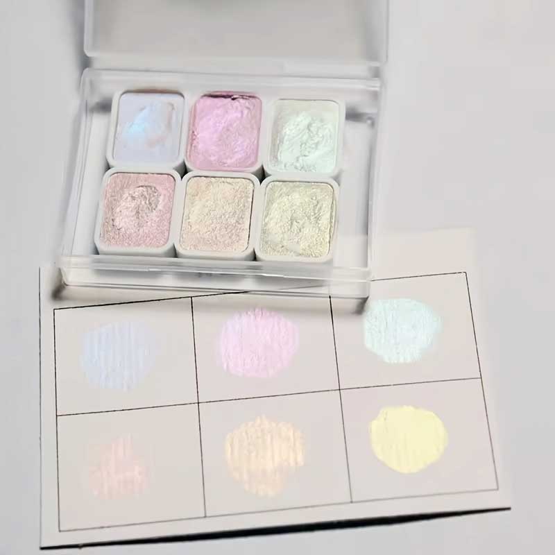 Art Craft Easy With Paper - 1ml 6 Renkli İnci Serisi Katı