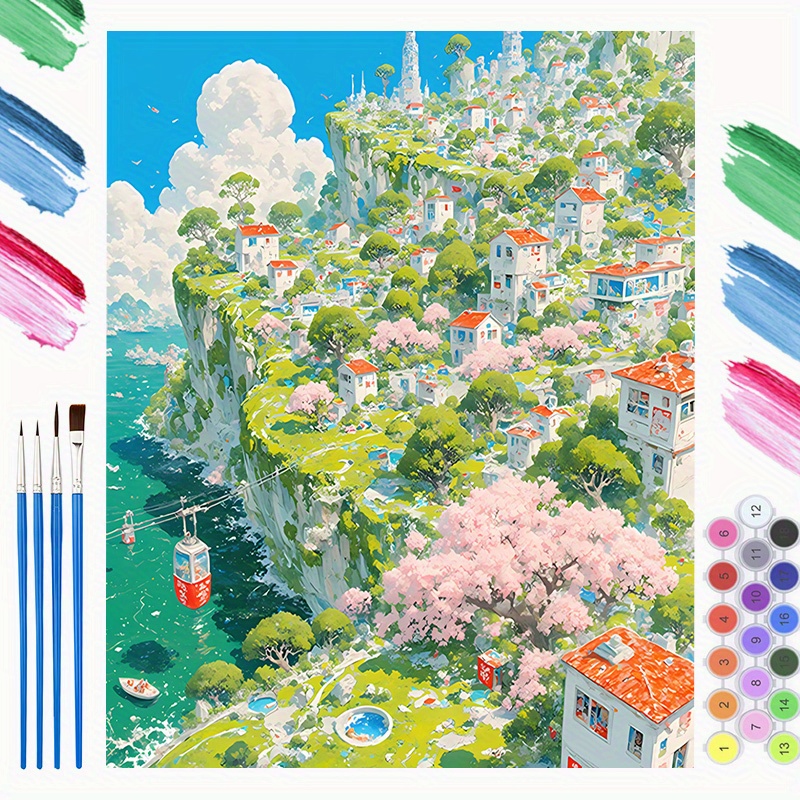 Art Craft Game - Yetişkinler için Boyama Numaralarına Göre Seti