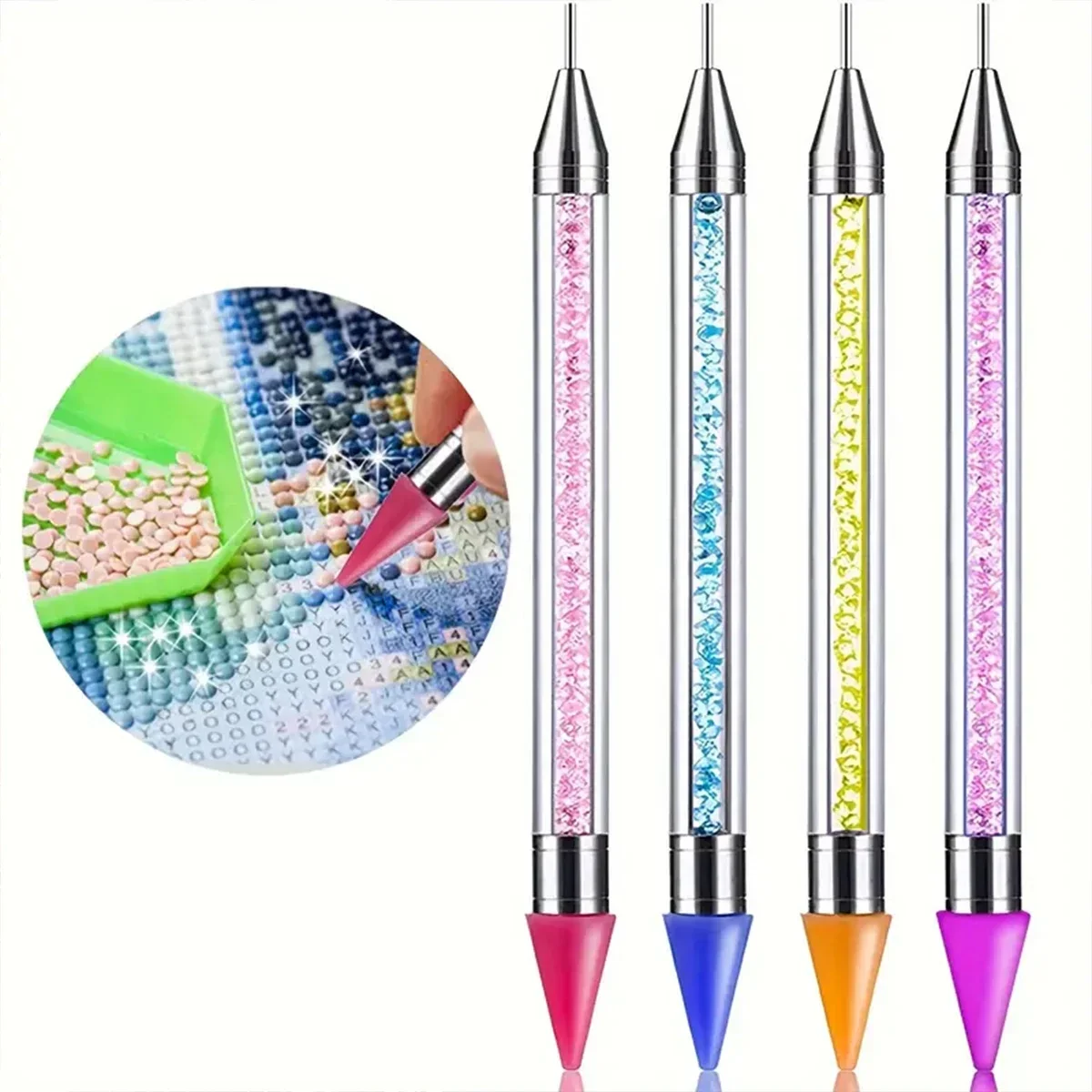Art Craft Tools - Mumsuz Elmas Boyama Aracı, Çift Uçlu