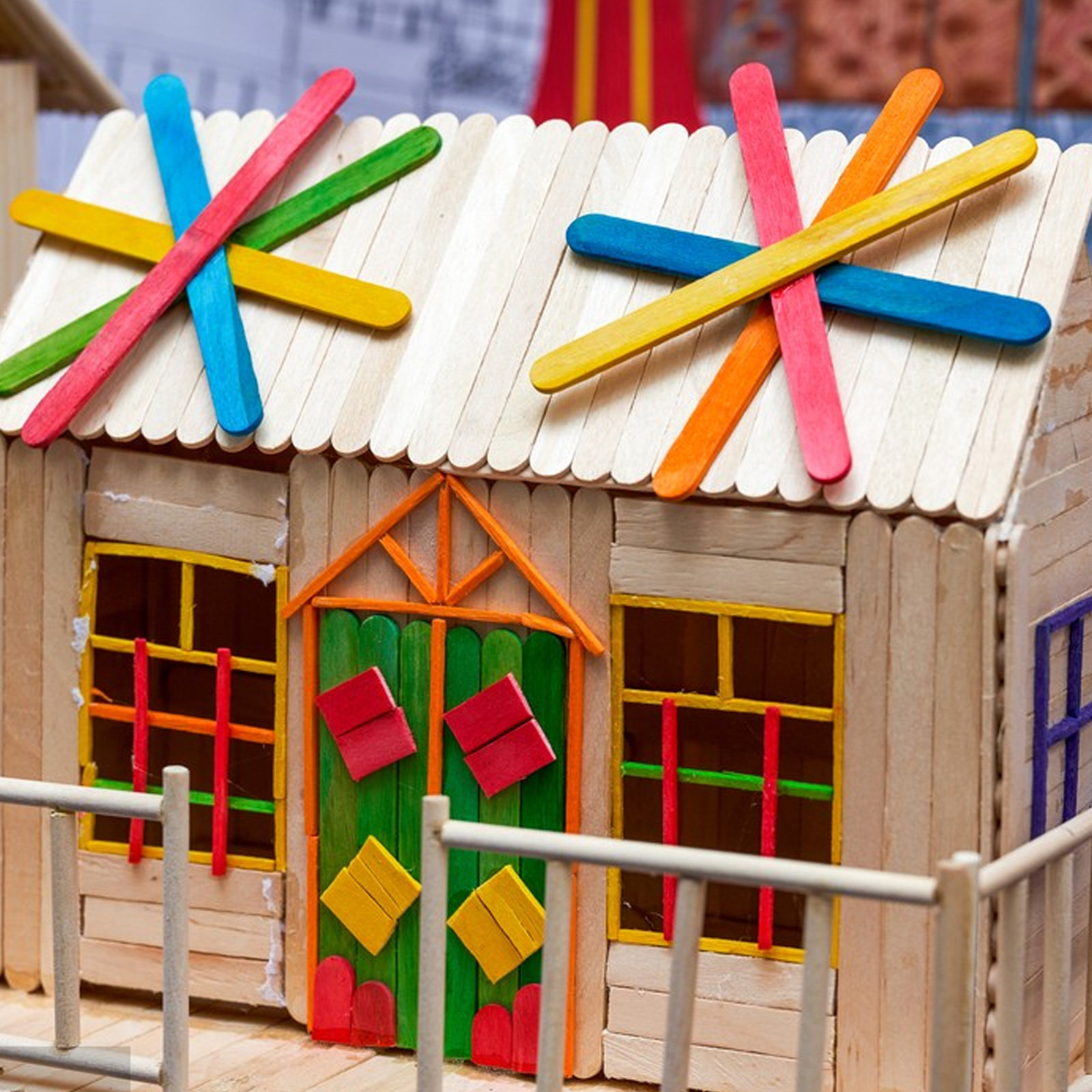 Art Craft Jumbo - 200 Adet Büyük Boy Ahşap El