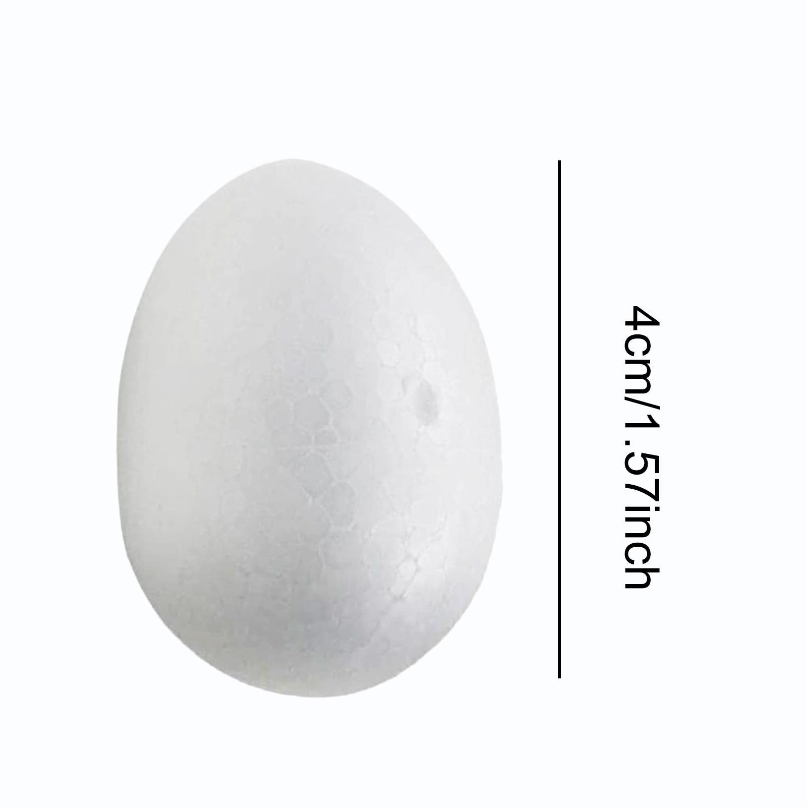 Art Craft Easter - Köpük Paskalya Yumurtaları Beyaz El İşi