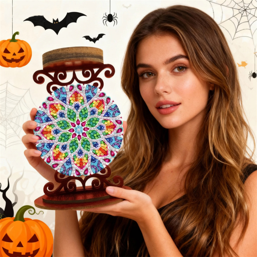 Çiçekli mumluk, Cadılar Bayram - Art Craft Kits incelemesi ve fiyatı