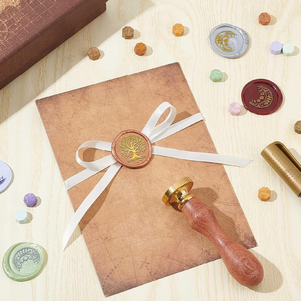 Hayat Ağacı mühür mumu Damga V - Batik Wax Kit incelemesi ve fiyatı