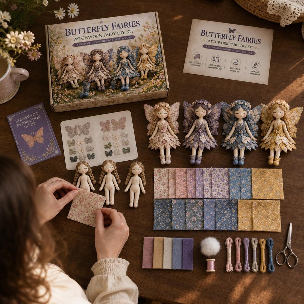 Kendin Yap Peri Yama İşlemeli  - Art Craft And Cloth incelemesi ve fiyatı