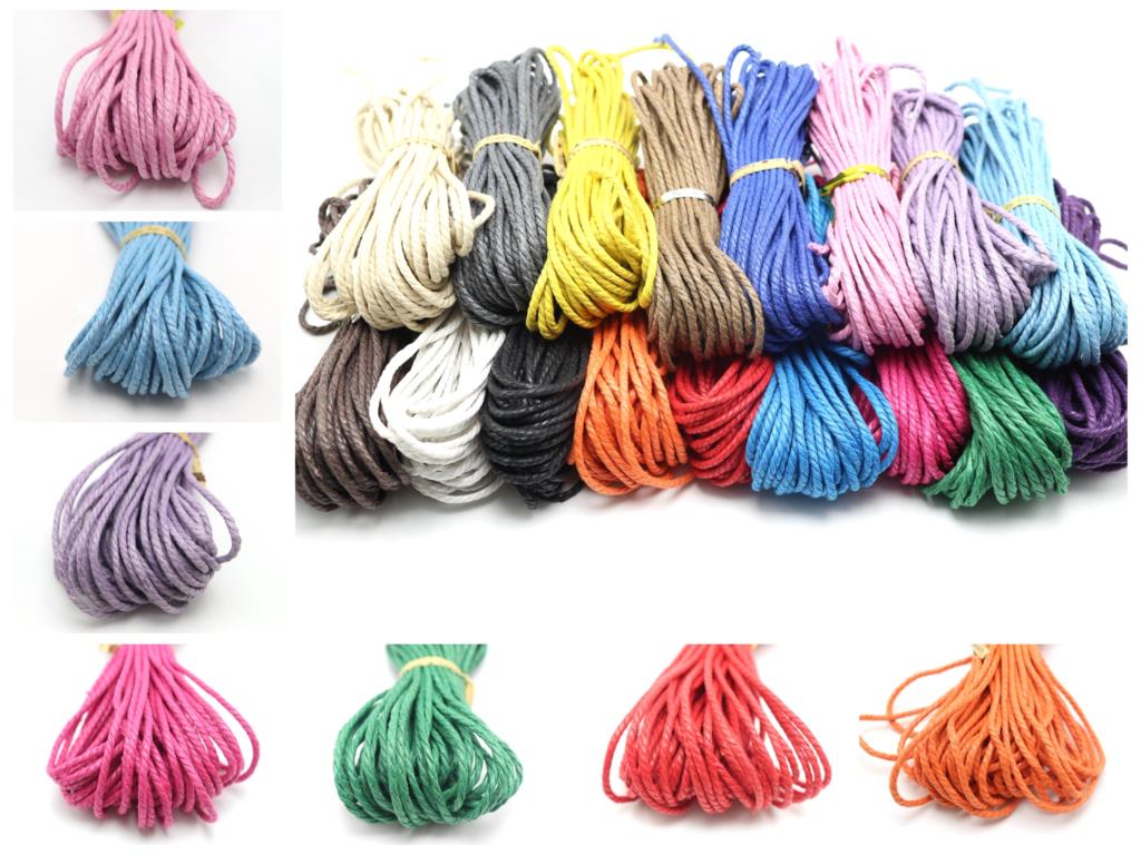 22 metre mumlu bükülmüş pamuk  - Macrame Cord Cotton incelemesi ve fiyatı