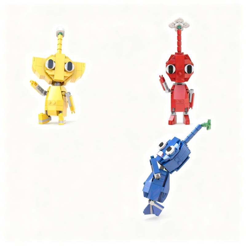 415 adet MOC Pikmin Dişli, Vid - Art Craft Game incelemesi ve fiyatı