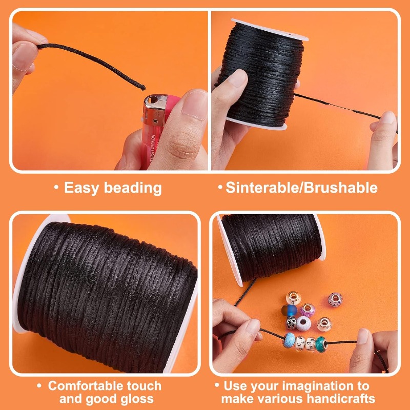 106 metre Rattail saten kordon - Macrame Cord Cotton incelemesi ve fiyatı