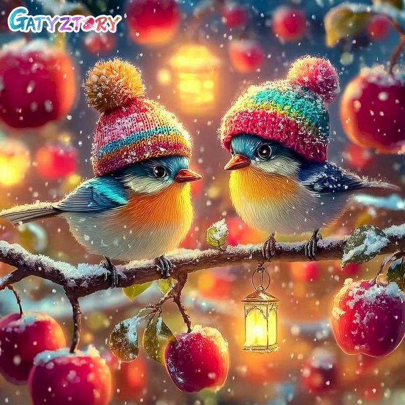 GATYZTORY Kuş 5d Elmas Boyama  - Art Craft Ideas With Paper incelemesi ve fiyatı
