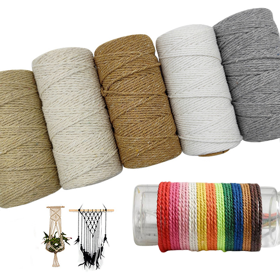 100 M/Rulo 2mm Renkli Pamuk Ma - Macrame Cord Cotton incelemesi ve fiyatı