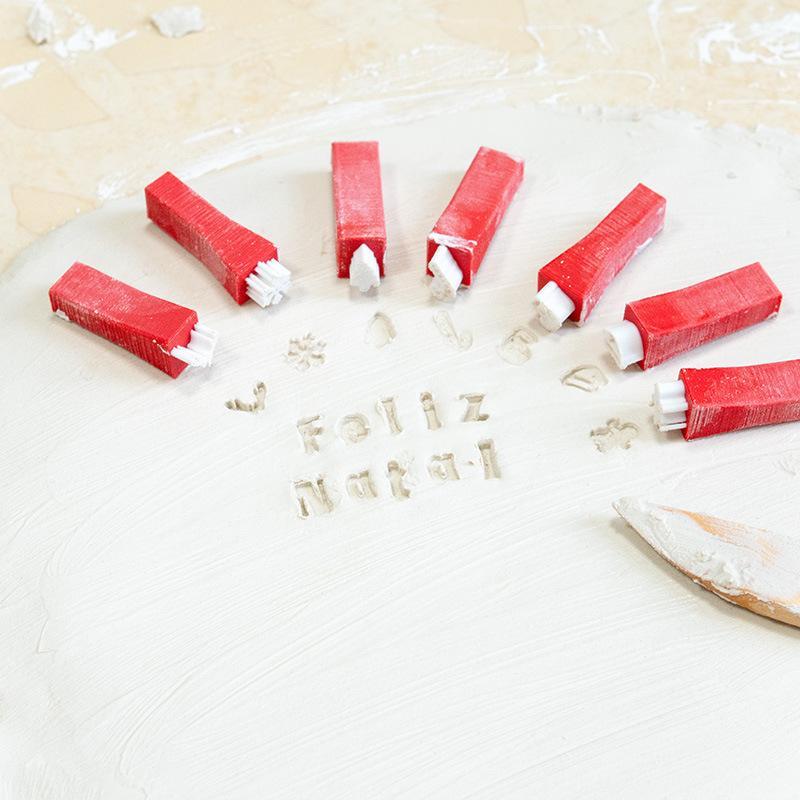Noel Temalı Alfabe Kil Damga S - Art Craft Clay incelemesi ve fiyatı